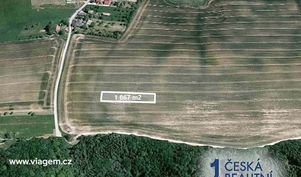 Prodej pole 933 m², Kudlovice – náhled fotky 2
