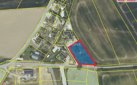 Prodej stavebního pozemku 1 255 m², Na Višňovce, Trubín, okres Beroun