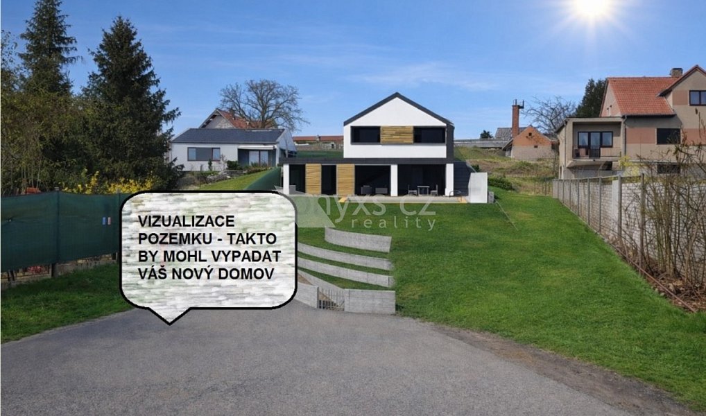 Prodej stavebního pozemku 1 017 m², Psáry – náhled fotky 2