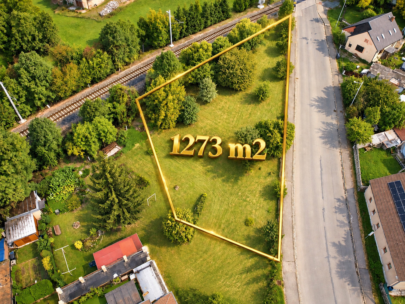 Prodej stavebního pozemku 1 273 m²