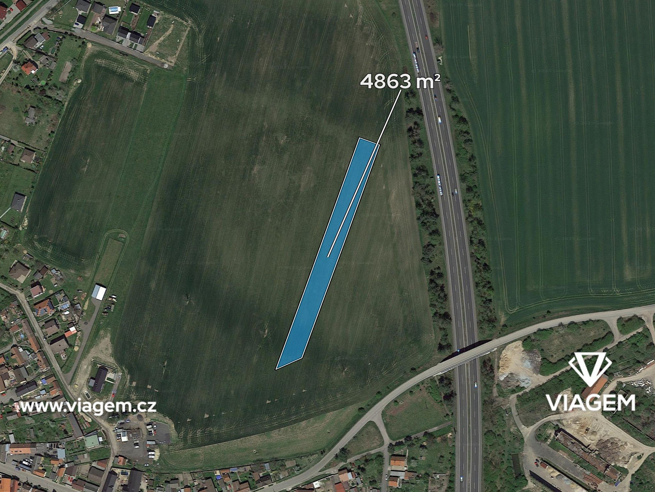 Prodej pole 911 m² – fotografie 2