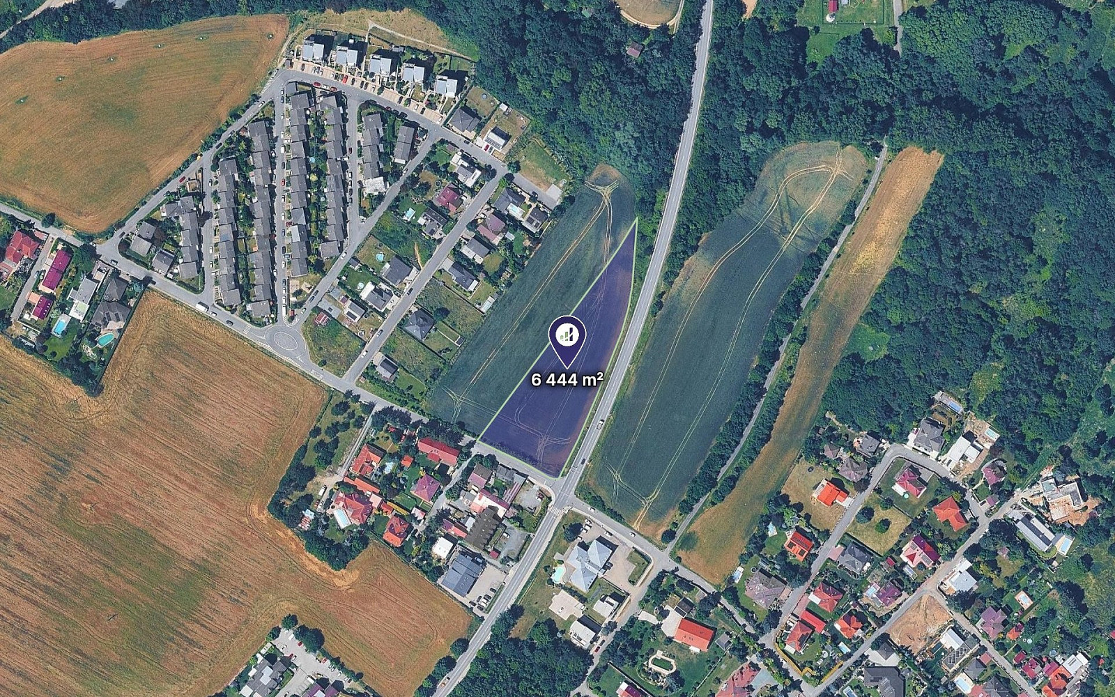 Prodej stavebního pozemku 6 444 m²