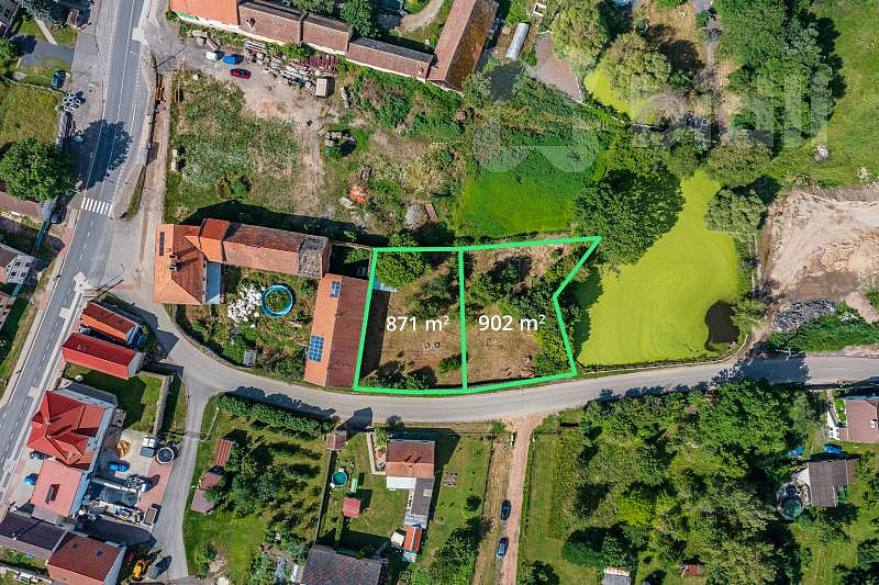 Prodej stavebního pozemku 1 773 m² – fotografie 3