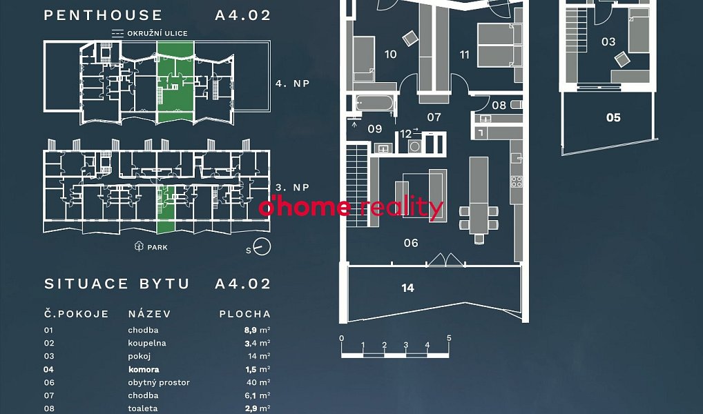 Prodej bytu 4+kk 115 m², Olomouc – náhled fotky 5