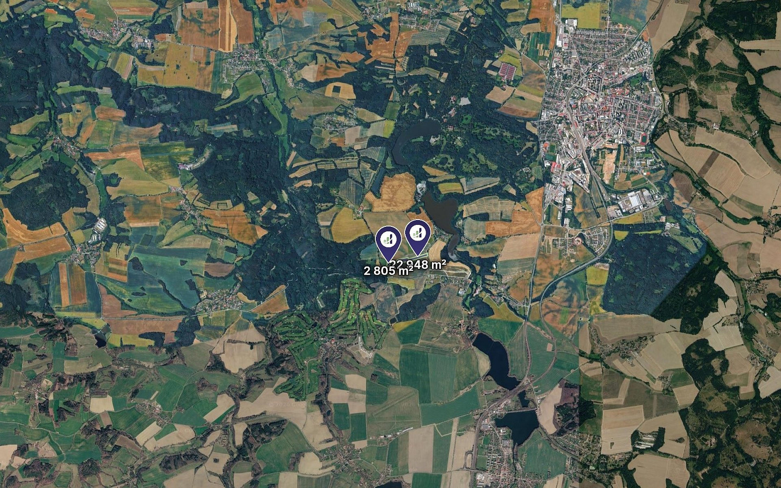 Prodej pole 25 753 m² – fotografie 2
