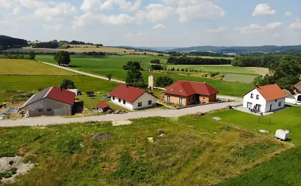 Prodej stavebního pozemku 800 m², Milejovice, okres Strakonice