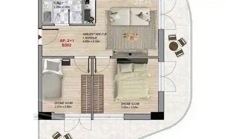 Prodej bytu 3+kk 64 m², Golem, kraj Tirana, Albánie