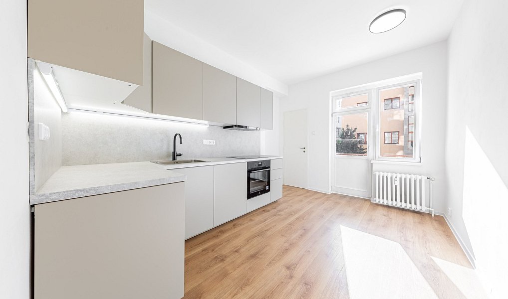 Pronájem bytu 1+1, 48 m², Karlín - Praha 8, Praha