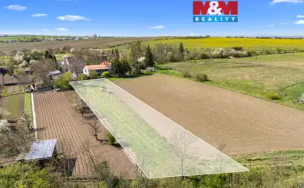 Prodej stavebního pozemku 1 468 m², Neuměřice, okres Kladno