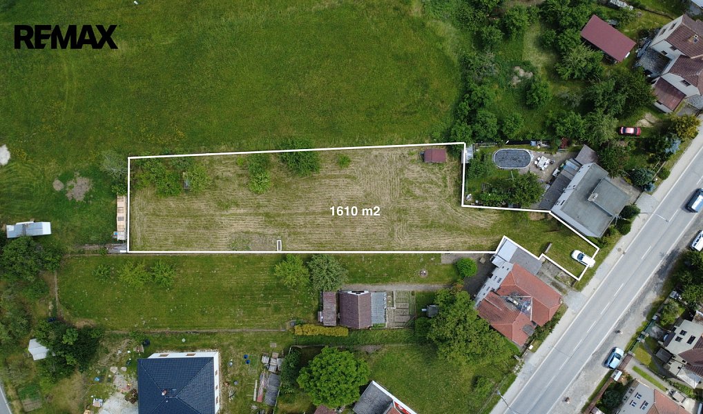 Prodej stavebního pozemku 1 610 m², Strakonice – náhled fotky 2