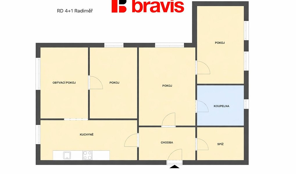 Prodej domu 154 m² s pozemkem 6 431 m², Radiměř – náhled fotky 2