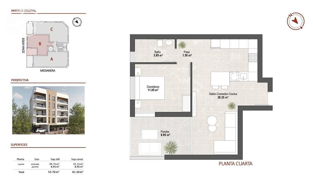 2+kk Apartment in San Pedro del Pinatar, Molino Chirrete - More