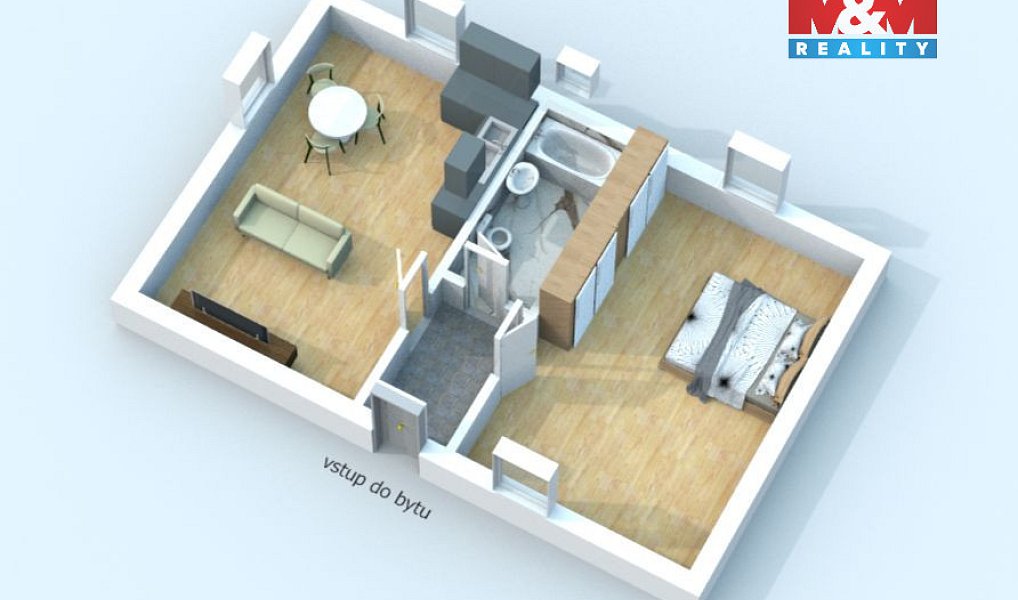Prodej domu 60 m² s pozemkem 803 m², Církvice – náhled fotky 3