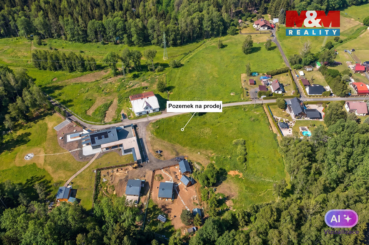 Prodej stavebního pozemku 1 292 m² — photo 2
