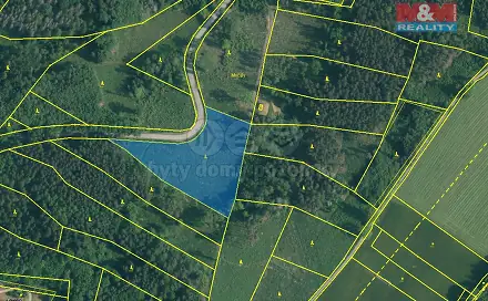 Prodej lesa 9 032 m², Stožice - Křepice, okres Strakonice
