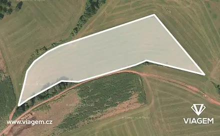 Prodej pole 6 599 m², Úbislavice, okres Jičín