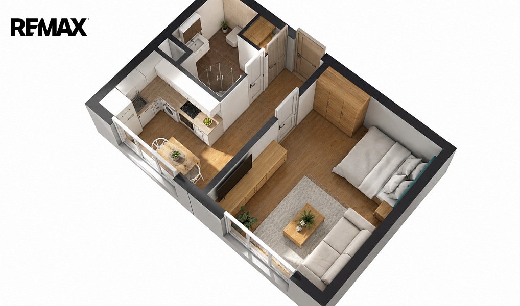 Prodej bytu 1+1 34 m², Hradec Králové – náhled fotky 2