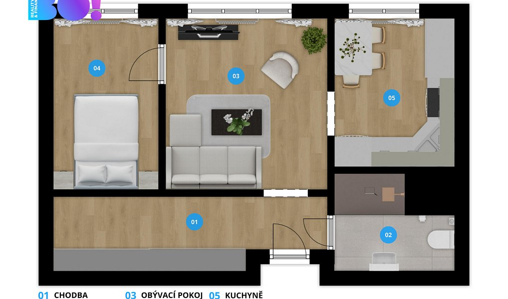 Prodej bytu 2+1 44 m², Třinec – náhled fotky 9