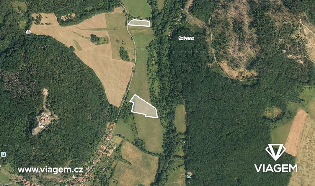 Prodej pole 12 468 m², Třebušín – náhled fotky 2