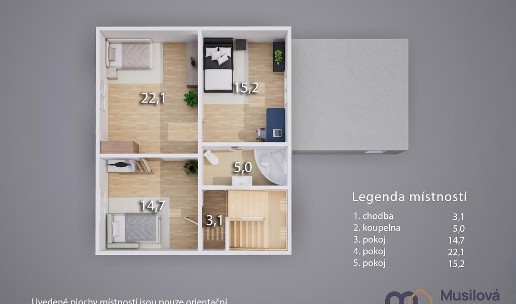 Prodej domu 210 m² s pozemkem 322 m², Novosedlice – náhled fotky 37