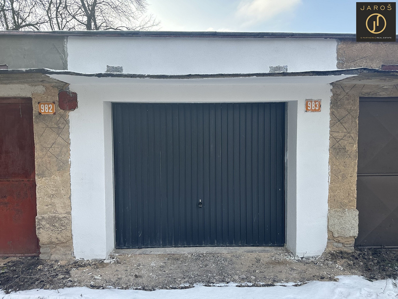 Prodej garáže 21 m² na vlastním pozemku, Kladno, ul. Šembergova – pohled 2