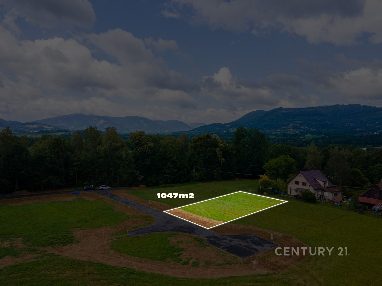 Prodej stavebního pozemku 1 047 m²