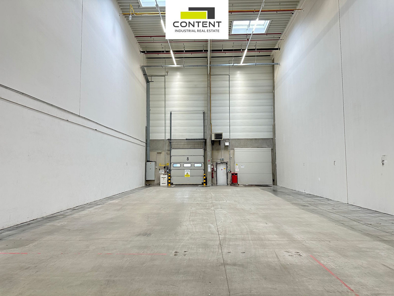 Pronájem skladovacích prostor 550 m²