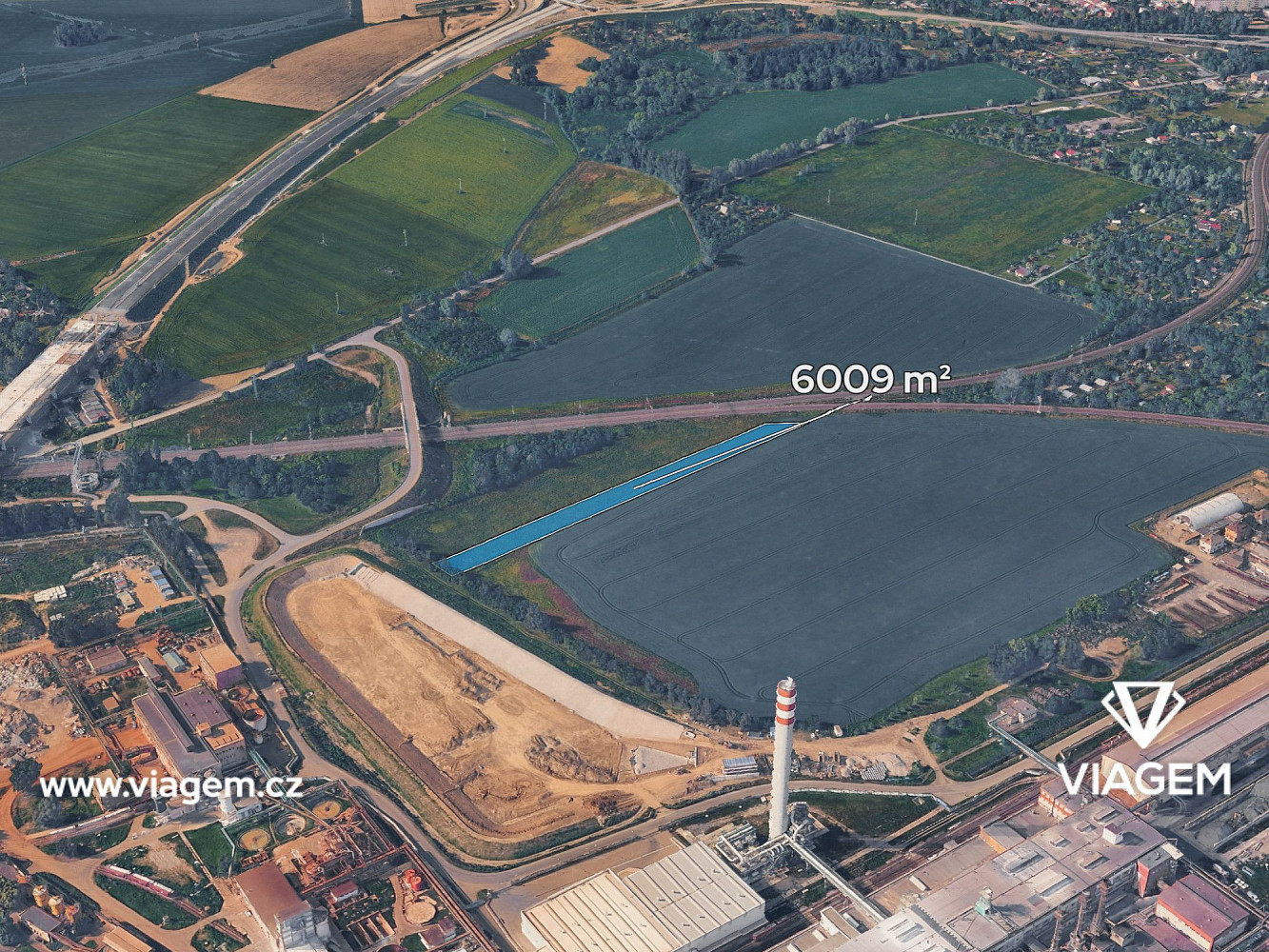Stavební - komerční 6 009 m², Podíl 33 % o výměře 2 003 m²