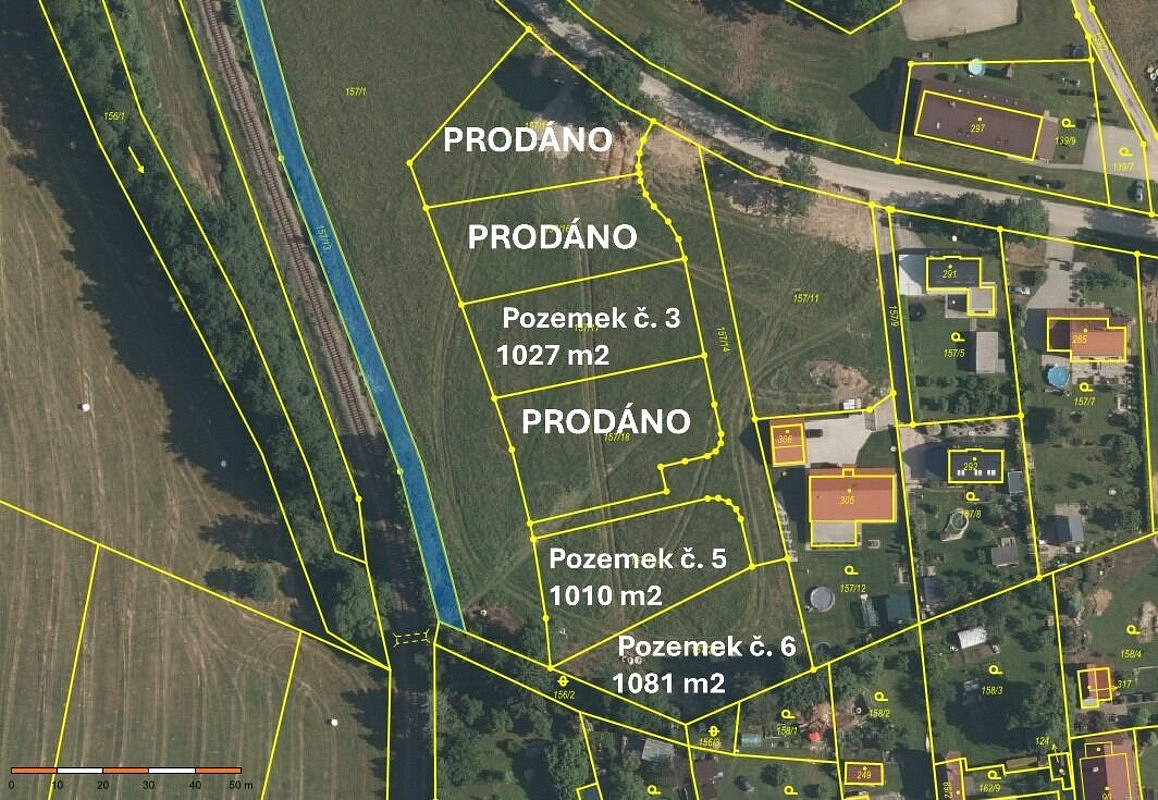 Prodej stavebního pozemku 1 027 m²