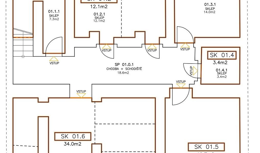 Prodej nájemního domu, činžáku 664 m², Teplice – náhled fotky 28
