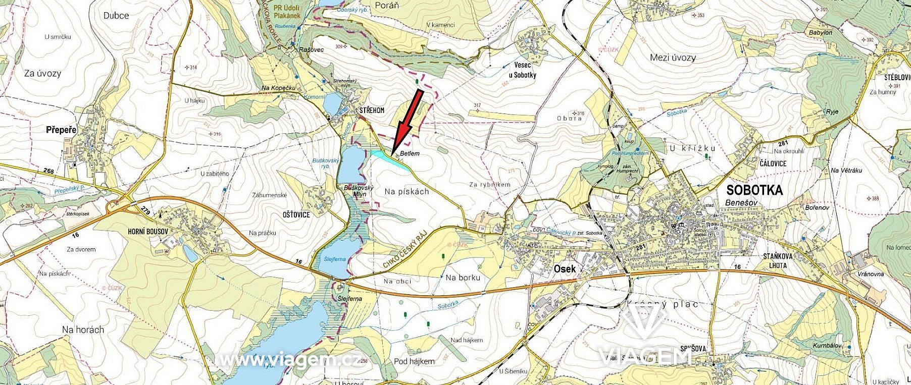 Spekulační - komerční a ostatní 12 418 m², Podíl 29 % o výměře 3 622 m² – pohled 3