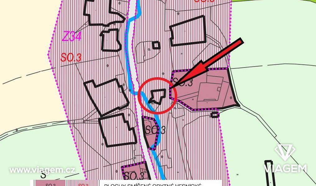 Prodej stavebního pozemku 3 164 m², Dvorce – náhled fotky 5