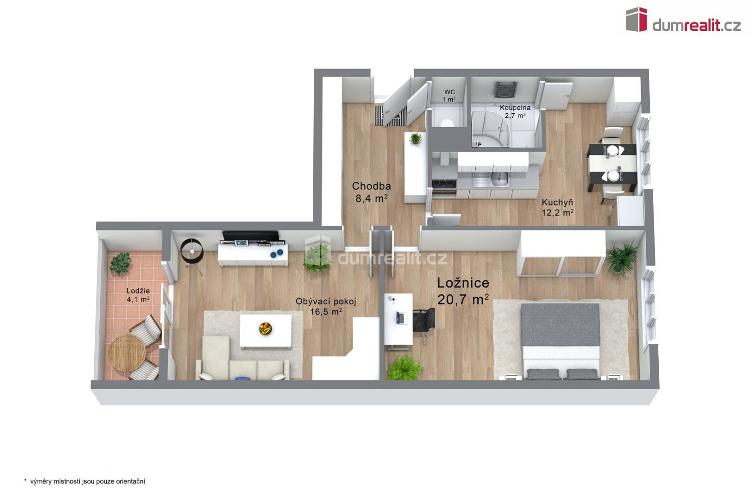 Prodej bytu 2+1 65 m² – fotografie 2