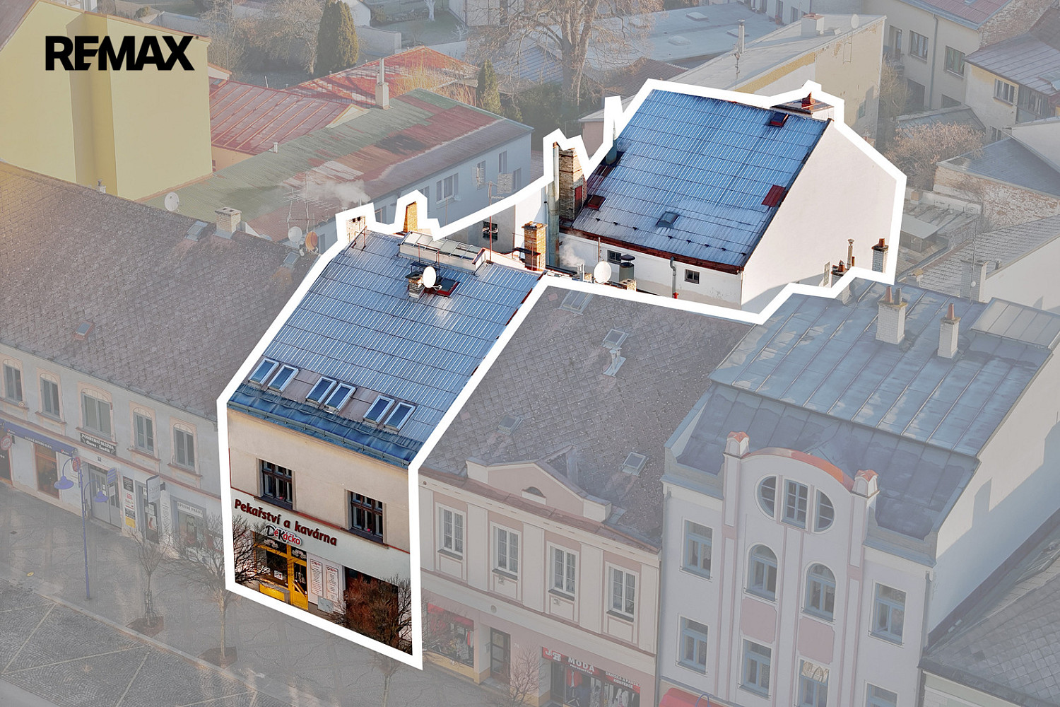 Prodej nájemního domu, činžáku 1 020 m²