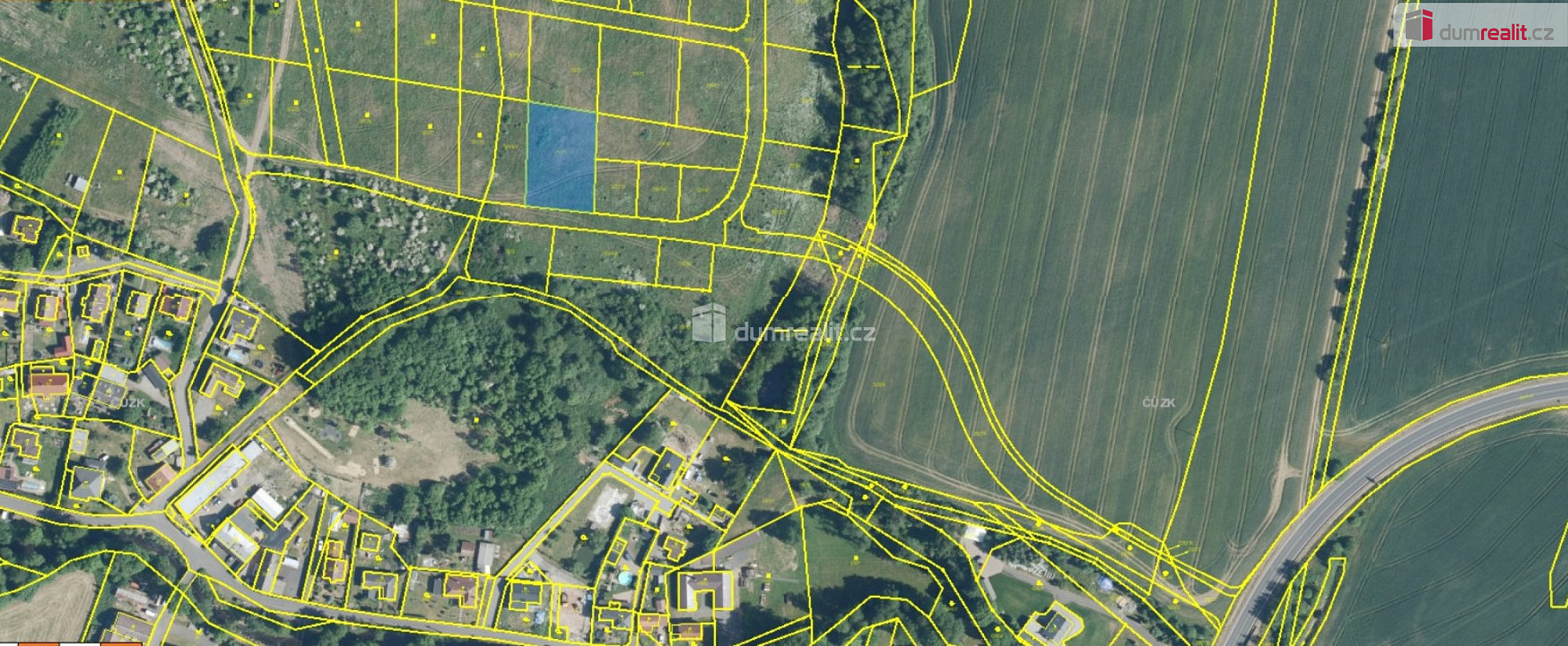 Prodej stavebního pozemku 1 659 m²
