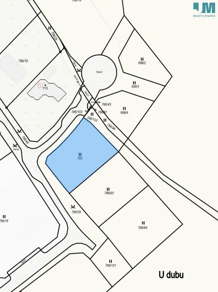Prodej stavebního pozemku 1 064 m² – fotografie 2