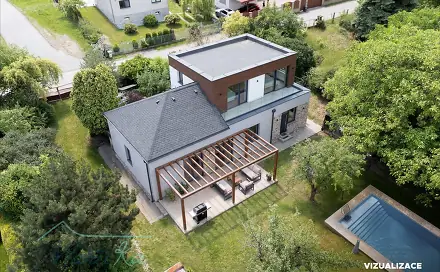 Prodej domu 117 m² s pozemkem 1 630 m², Zahradní, Řitka, okres Praha-západ