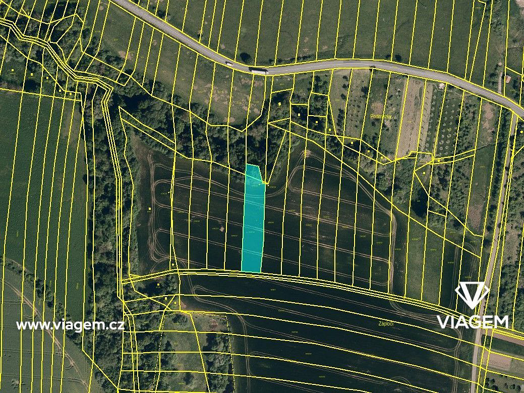 Pole 2 026 m², Podíl 50 % o výměře 1 013 m² – pohled 3