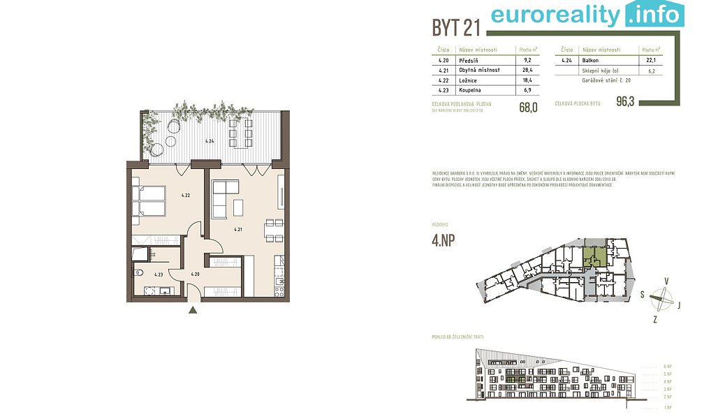Prodej bytu 2+kk 68 m², Železná Ruda – náhled fotky 2