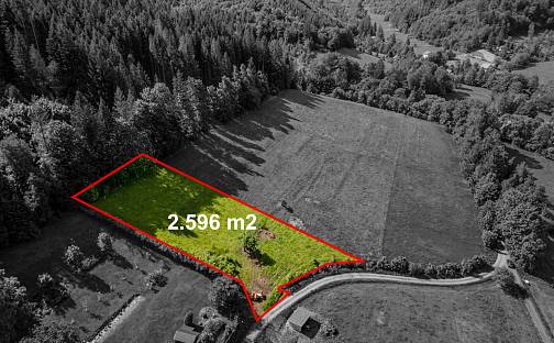 Prodej stavebního pozemku 2 596 m², Dolní Lomná, okres Frýdek-Místek