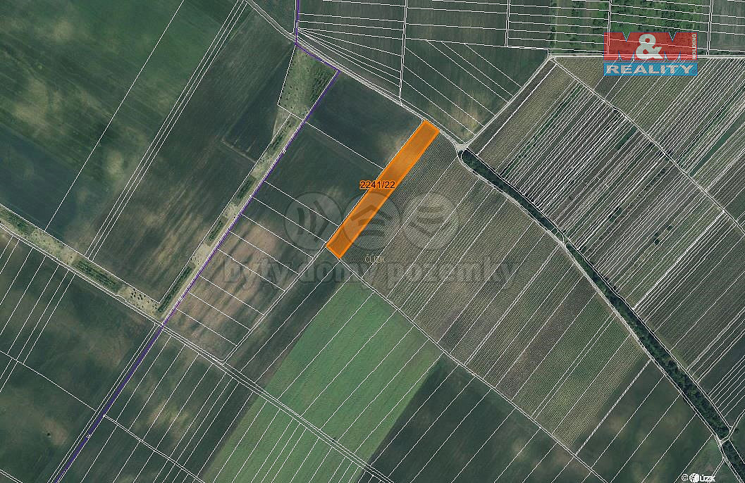 Prodej pole 612 m²