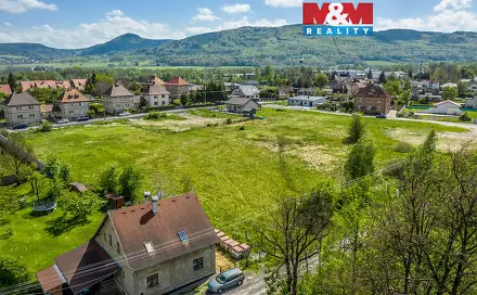 Prodej stavebního pozemku 3 538 m², Plzeňská, Varnsdorf, okres Děčín