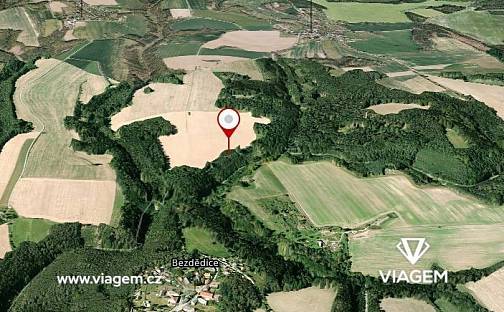 Prodej lesa 4 410 m², Doksy, okres Česká Lípa