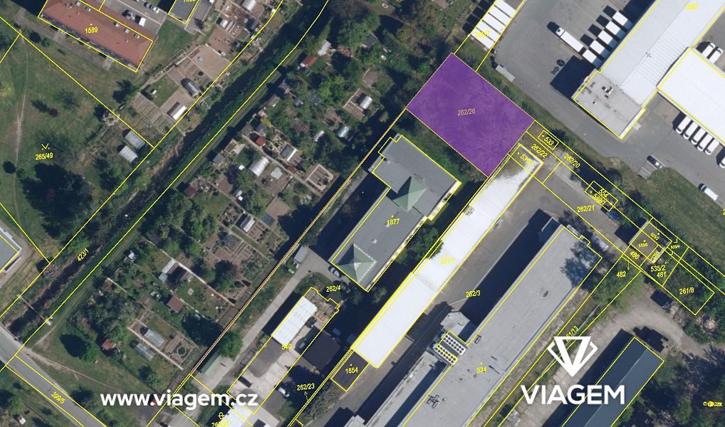 Prodej komerčního pozemku 869 m², Hradec Králové – náhled fotky 4