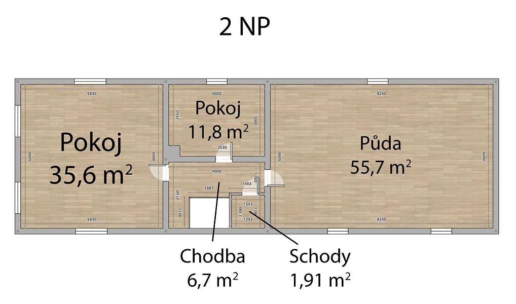 Prodej domu 208 m² s pozemkem 771 m², Kožlany – náhled fotky 20