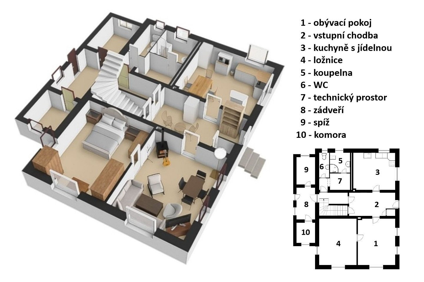 Prodej domu 203 m² s pozemkem 1 246 m² – fotografie 4