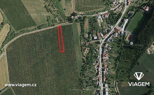 Prodej pole 595 m², Ořechov, okres Uherské Hradiště
