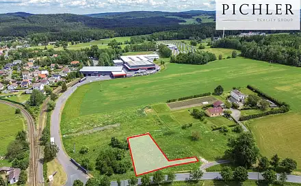 Prodej stavebního pozemku 1 134 m², Mirošov, okres Rokycany