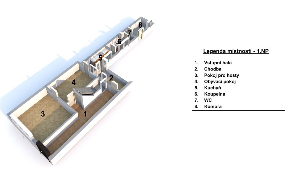 Prodej domu 118 m² s pozemkem 496 m², Pardubice – náhled fotky 12