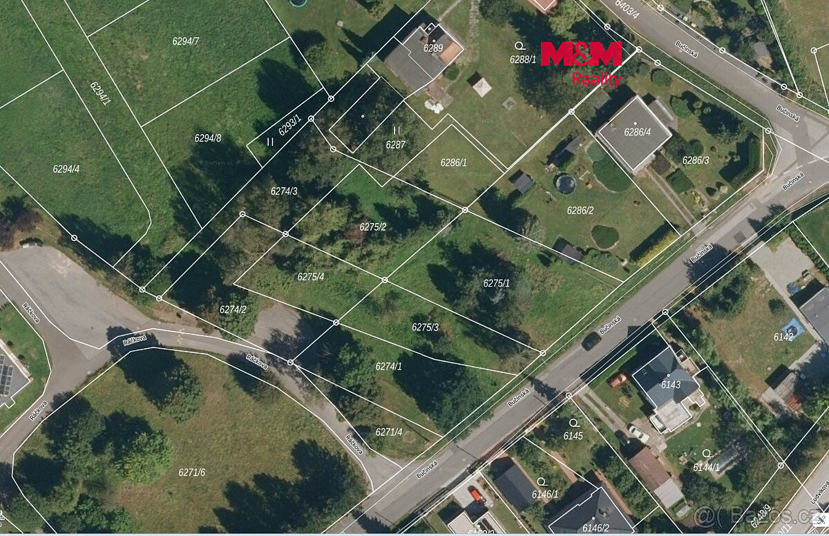 Prodej stavebního pozemku 952 m²